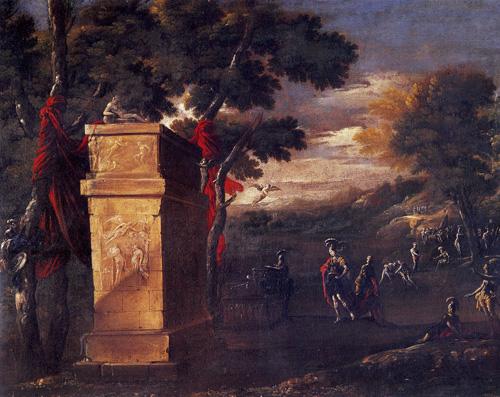 Tancredi at the tomb of Clorinda