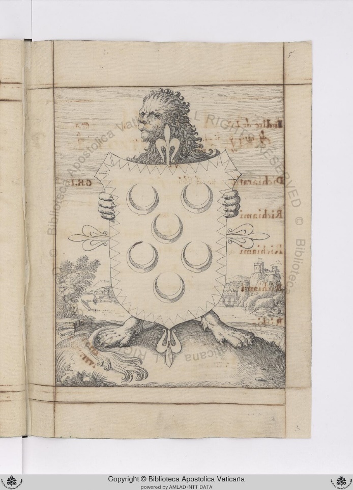 Lion with Jacovacci’s coat of arms