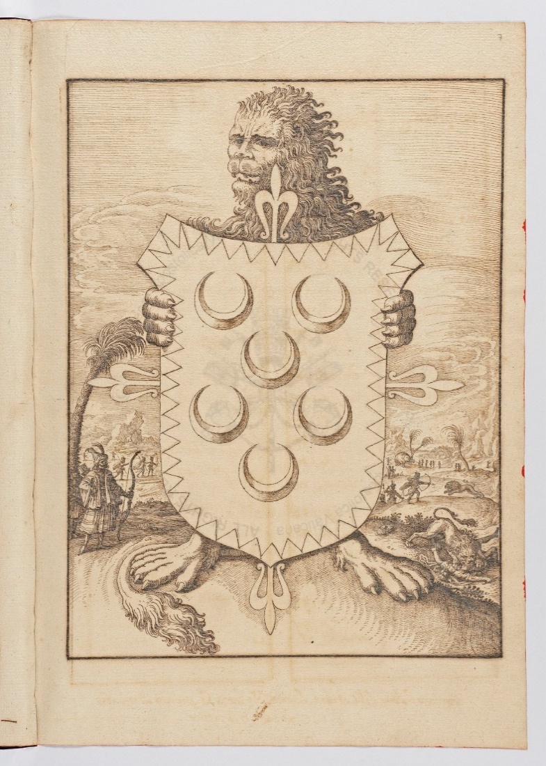 Lion with Jacovacci’s coat of arms