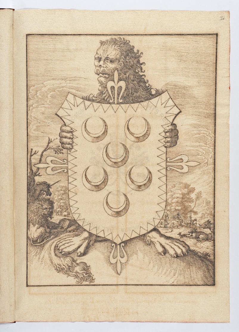 Lion with Jacovacci’s coat of arms