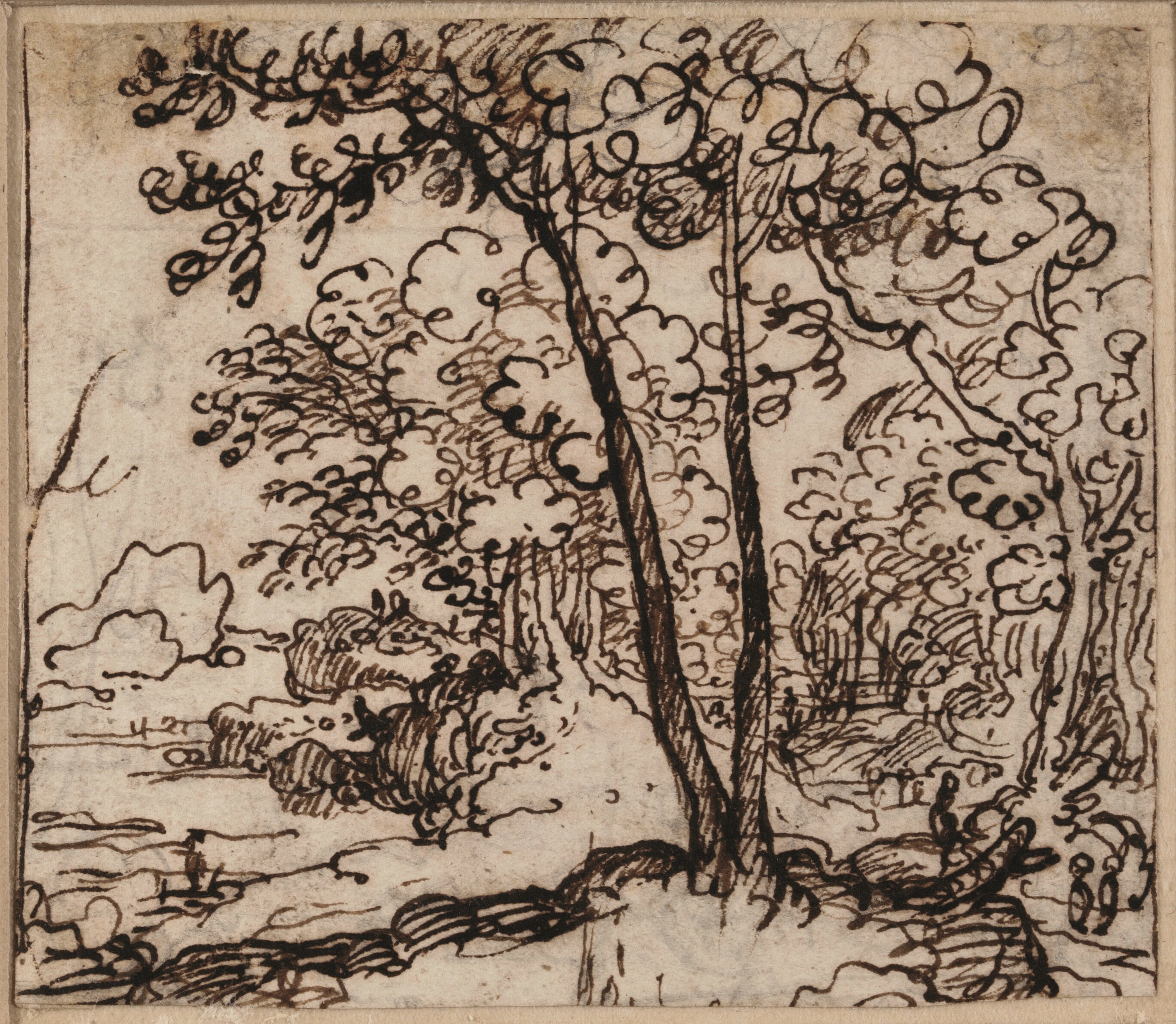 Lanscape by a river